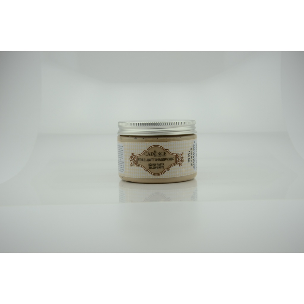 Cadence Style Matt Shabby Chic Relief Paste - Baroque Beige