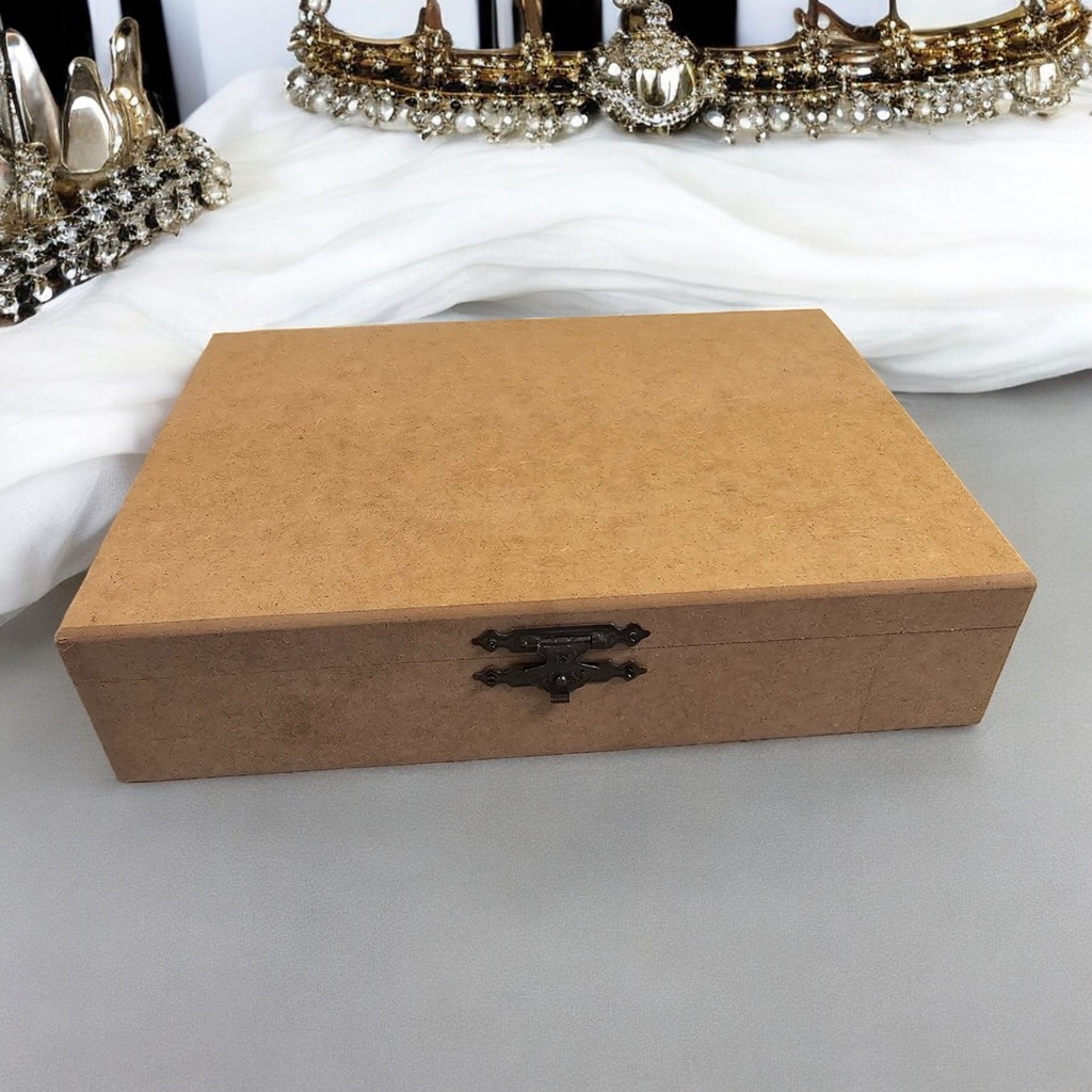MDF Rectangular Jewellery Box (33.5x24.5x7.5cm)
