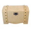 MDF Chest with hinged lid & handles (34.5x22x25cm)