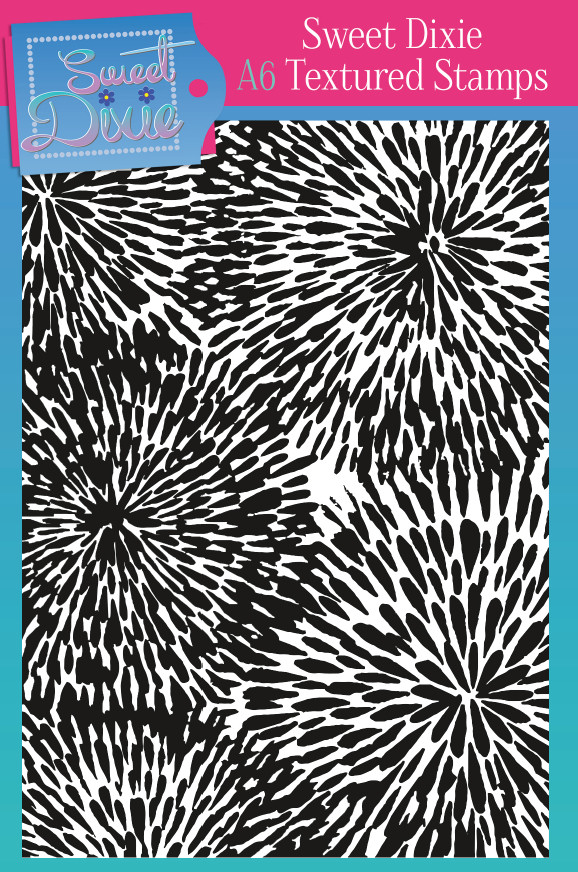 Sweet Dixie A6 Textured Stamp - Texture 1