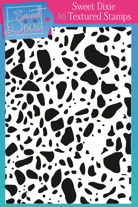 Sweet Dixie A6 Textured Stamp - Texture 4