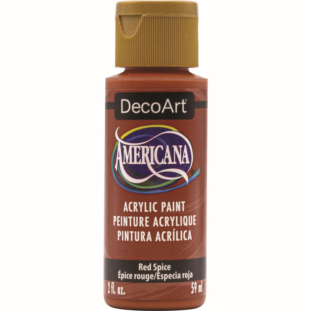 DecoArt Americana Acrylic - Red Spice (2oz)