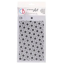 Ciao Bella Paper - Star Six 5"x8" stencil 