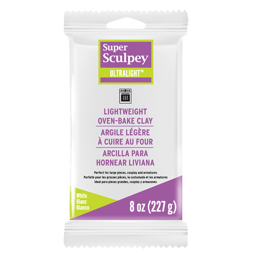 Super Sculpey UltraLight - White (8oz/226g)