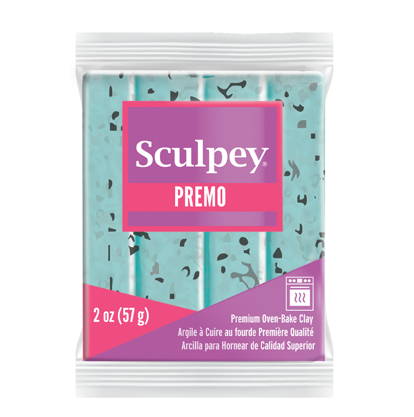 Sculpey Premo - Turquoise Granite (2oz)