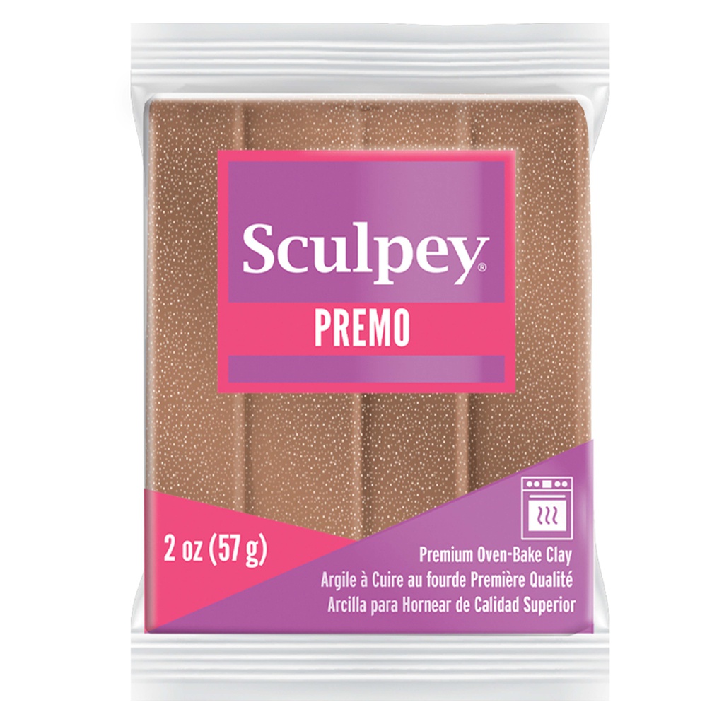 Sculpey Premo - Rose Gold Glitter (2oz)