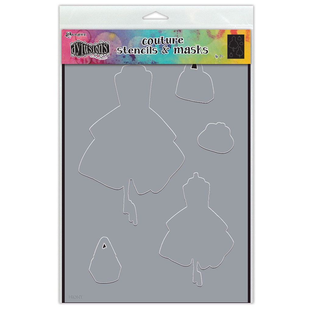 Dylusions Couture Stencils & Masks - Ladies Who Lunch