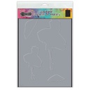 Dylusions Couture Stencils & Masks - Walk in the Park
