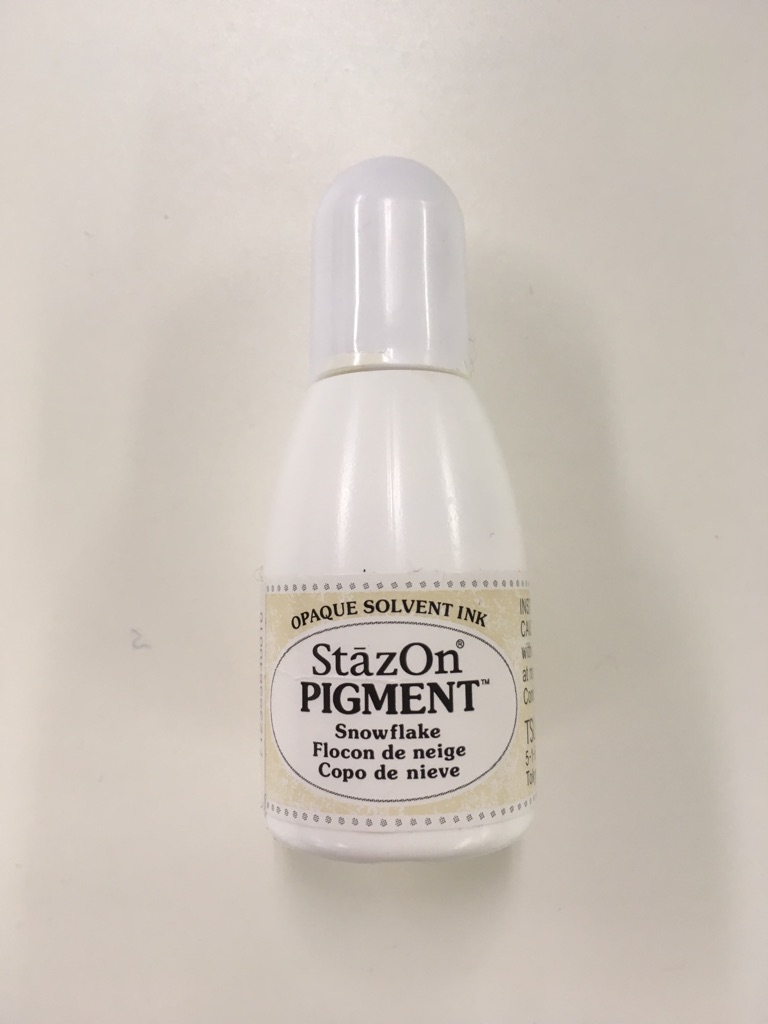 StazOn Snowflake Pigment Reinker
