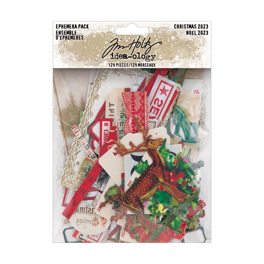 Tim Holtz Idea-ology - Christmas Ephemera Pack