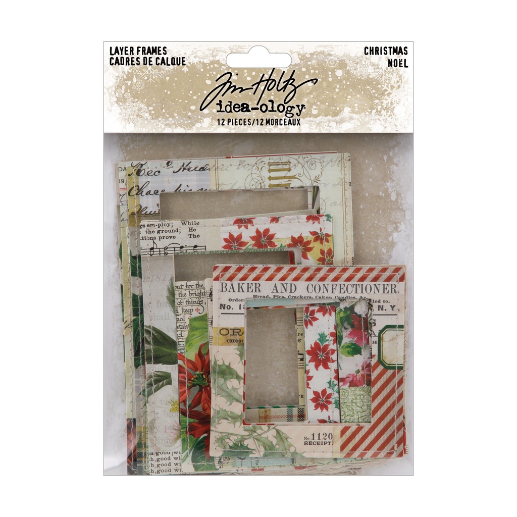 Tim Holtz Idea-ology - Layer Frames (Christmas)