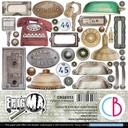 Ciao Bella Paper - Enigma Fussy Cut Pad (6"x6")