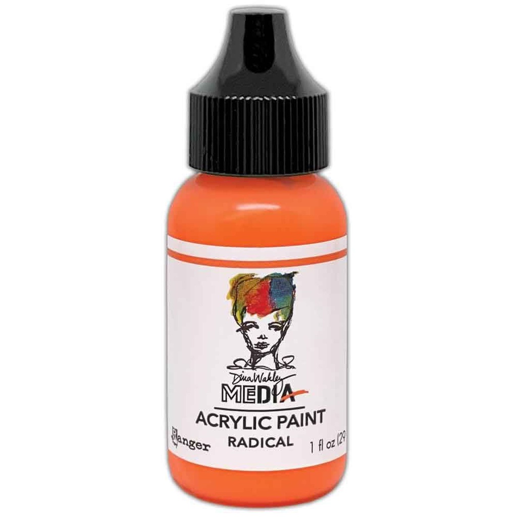 Dina Wakley Media Neon Paints - Radical (1oz)
