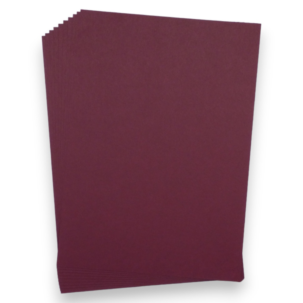 Personal Impressions Claret A4 Cardstock (250gsm x10)