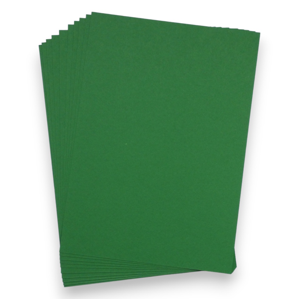 Christmas Green A4 Cardstock (250gsm x10)