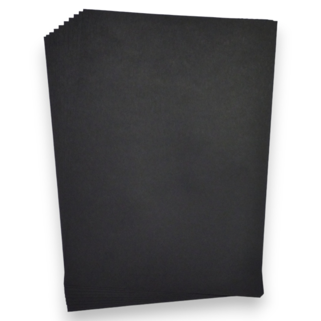 Personal Impressions Black A4 Cardstock (250gsm x10)