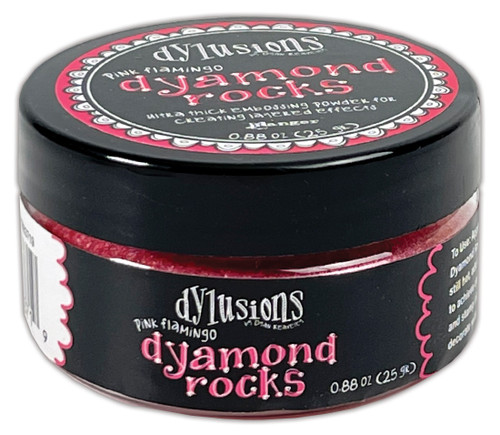 Dylusions Dyamond Rocks - Pink Flamingo 