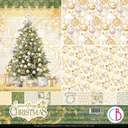 Ciao Bella Paper - Sparkling Christmas Patterns Pad (12x12)