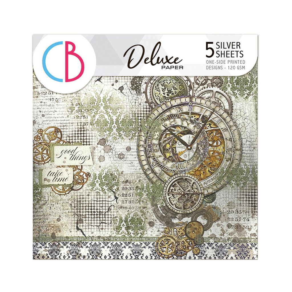 Ciao Bella Paper - Wizard Academy Deluxe Silver Paper (6"x6")