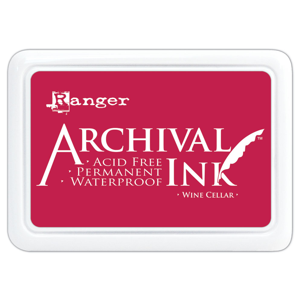 Ranger Archival Ink Pad - Wine Cellar