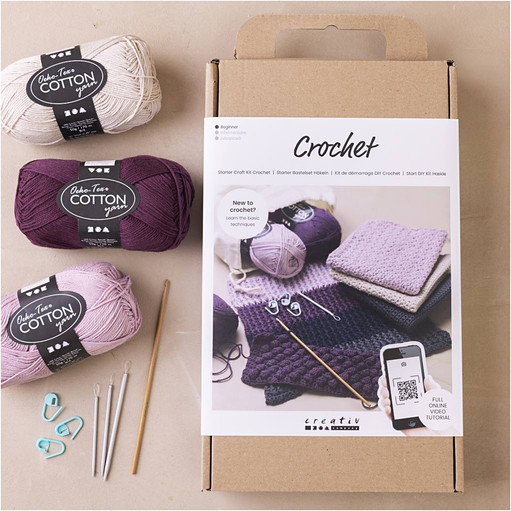 Creativ - Crochet Starter Craft Kit 