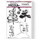 Dina Wakley Media - Healing & Light stamp set