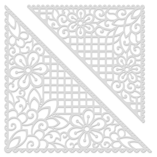 Sweet Dixie Lattice Corners die set