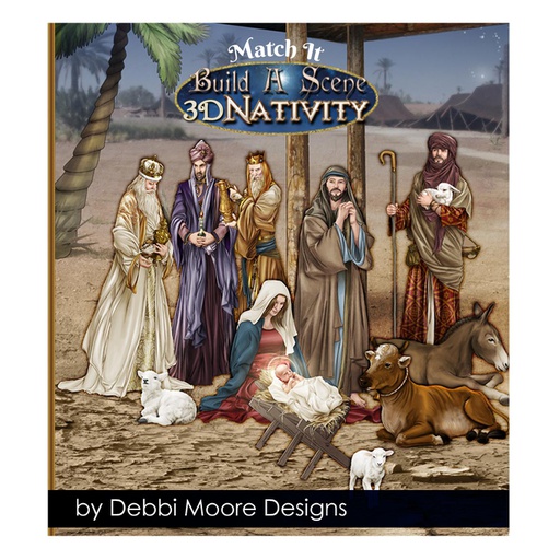 Build A Scene 3d Nativity Collection USB