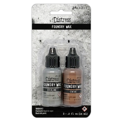 Tim Holtz - Distress Foundry Wax Kit 2 - Sterling/Statue