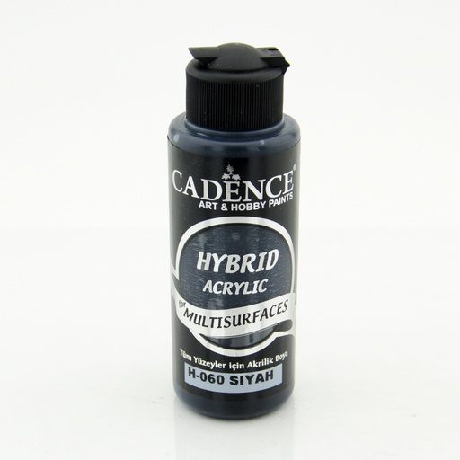 Cadence Hybrid Acrylic Paint - Black (120ml)