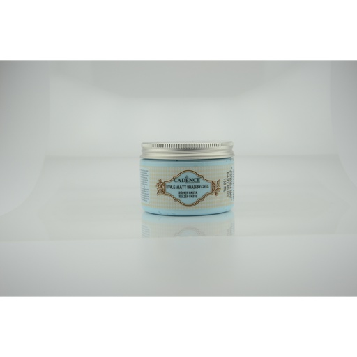 Cadence Style Matt Shabby Chic Relief Paste - Baby Blue
