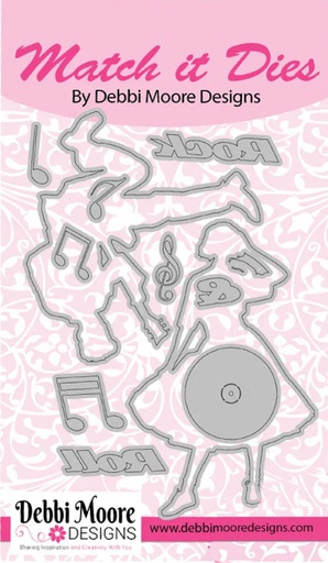 Rock & Roll Die Set with Free Download