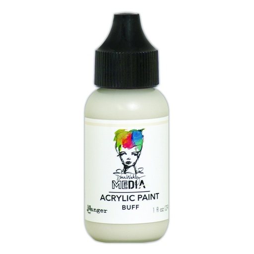 Dina Wakley Media Acrylic Paint - Buff  (1oz)            