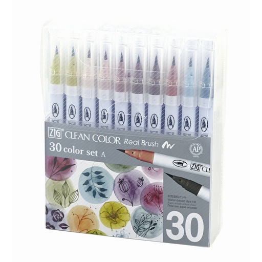 ZIG Clean Color Real Brush (30)set
