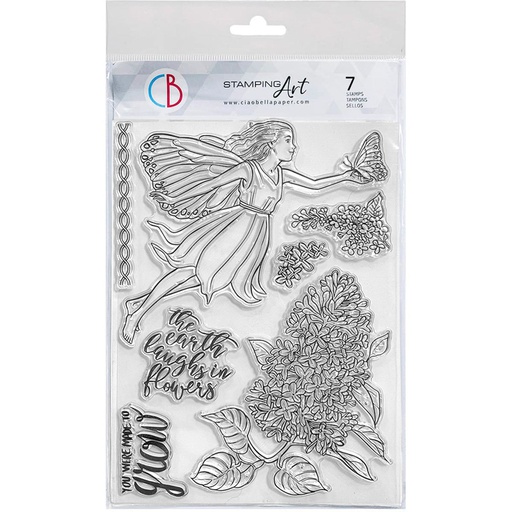 Ciao Bella Paper - Light Fairy 6"x8" Stamp Set  