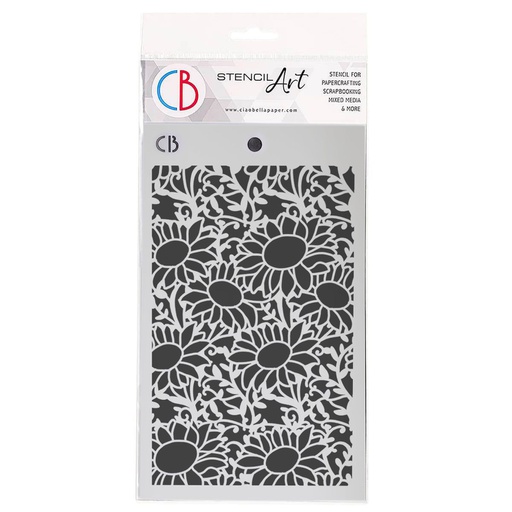 Ciao Bella Paper - SunFlower Fields 5"x8" Stencil