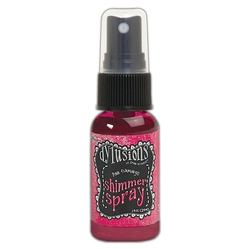 Dylusions Shimmer Spray - Pink Flamingo
