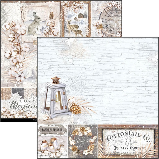 Ciao Bella Paper - Cozy Moments Paper Pad (12"x12")