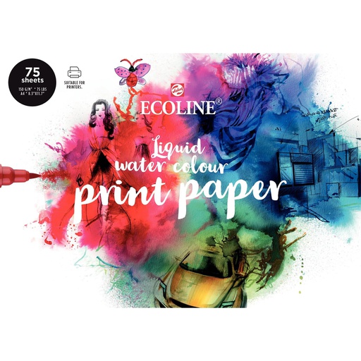 Watercolour Printer Paper - 75 Sheets