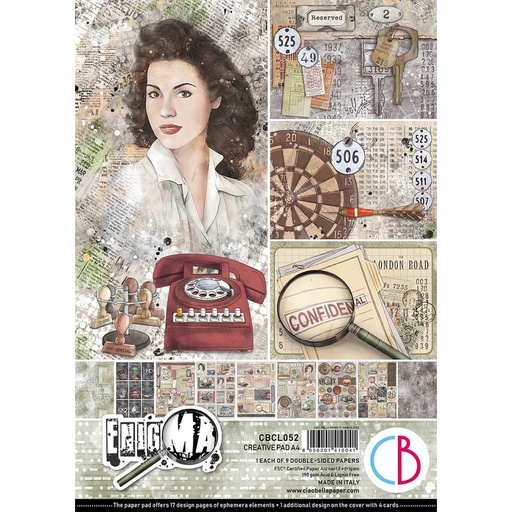 A4 Creative Pad Enigma