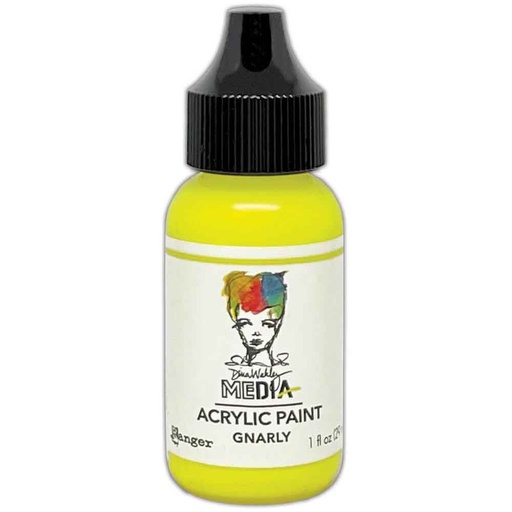 Dina Wakley Media Neon Paints - Gnarly (1oz)