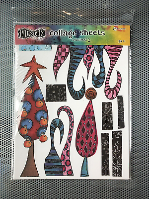 Dylusions Collage Sheets Christmas 2