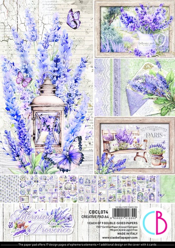 A4 Creative Pad Morning in Provence