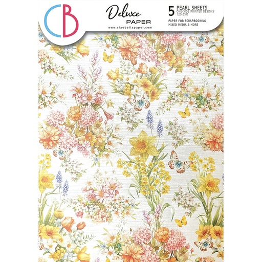 Ciao Bella Paper - Flower Shop Deluxe Pearl Paper (A4)