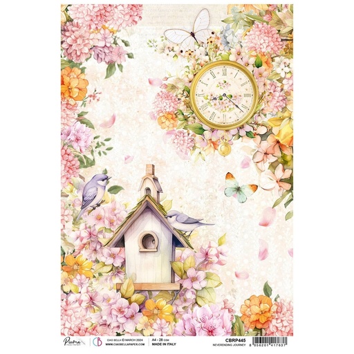 Neverending Journey - Ciao Bella Piuma Rice Paper A4 - Single Sheet