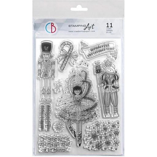 Ciao Bella Paper - Nutcracker Tale - 6"x8"stamp set