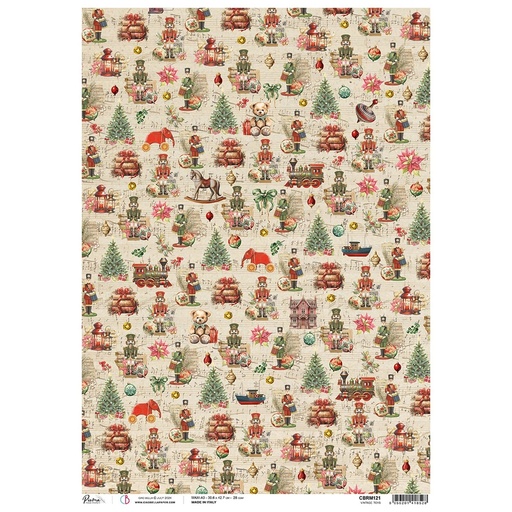 Ciao Bella Paper - Vintage Toys A3 rice paper (3 Pack)