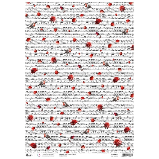 Ciao Bella Paper - Rose Whispers A3 rice paper (3 Pack)