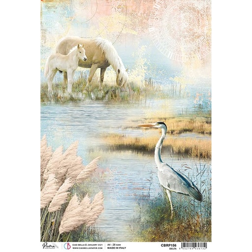 Ciao Bella Paper - Delta A4 rice paper (5 Pack)