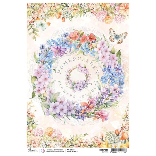 Euphoria - Ciao Bella Piuma Rice Paper A4 - 5 Pack